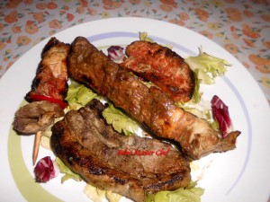 Grigliata di Carne ... Salsiccia - Costoletta - Spiedino - Pancetta