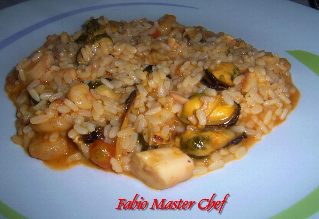 Risotto alla Pescatora Fabio Master Chef